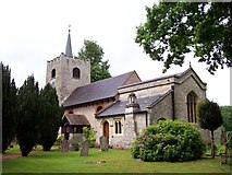 SU9455 : St Michael and All Angels, Pirbright by Len Williams