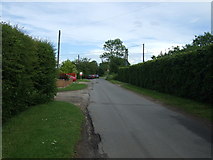 SK8070 : Hollowgate Lane, High Marnham by JThomas