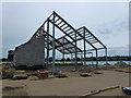 TL1497 : Ferry Meadows Watersports Centre, Peterborough - Under reconstruction by Richard Humphrey