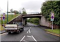 Road past the southern edge of Brynmawr Garden Centre