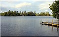 The waterski lake at Hardwick Park