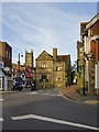 East Grinstead: view of the High Street and St Swithun