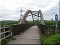 Footbridge over The Silk Road