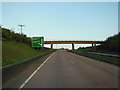 The A30 westbound at the Okehampton turnoff