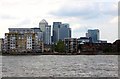 The Isle of Dogs from Greenwich