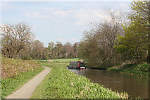 NT1470 : Narrowboat on the Union Canal by Anne Burgess
