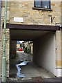 Entrance to Janets Mews, 100 Corn Street, Witney, Oxon