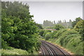 View from the Ivy Lane footbridge