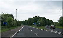 D0807 : The turn-off for Ballymena at the northern end of the M2 by Eric Jones