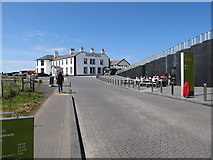 C9443 : View along the front of the National Trusts Visitor Experience building towards the Causeway Hotel by Eric Jones