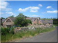 Derelict farm buildings at Fenwick Granary