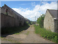 Derelict range of buildings at Fenwick Granary