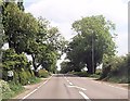 Wyton Lodge Farm entrance from A617