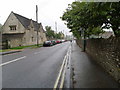 The B3353 heading south from Lacock Road, Corsham