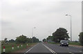 A18 just west of M181 junction