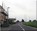 Chapel lane junction with B3192 at Keadby