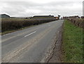 Alkington Lane approaches Mobley Farm near Berkeley