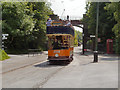 SK3455 : Glasgow Tramcar approaching Victoria Park by David Dixon