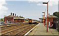 Folkestone West station, with train 1992