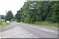 A343 entering Hurstbourne Tarrant