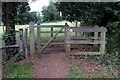 Footpath through Flitwick Moor