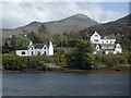 NG7526 : Houses and hillsides, Kyleakin by Andrew Hill