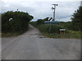 Footpath along track to Park Farm, Selsey