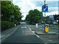 B767 Glasgow Road at Eaglesham village boundary