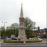 SP4540 : Banbury Cross by David Dixon