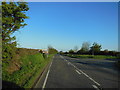 The A395 at the road to Hidden Valley