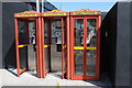 Telephone boxes, Keele Services