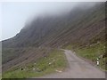 NG7941 : Road up the side of Coire na Ba by Andrew Hill