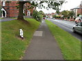 Holmer Parish milepost, Whitecross Road, Hereford