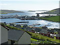 View over Blydoit to Scalloway