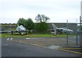 Planes at Leuchars Airbase