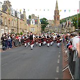 NT4935 : The pipes and drums lead the way by James Denham
