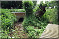 Footpath over the stream by Astwood Road