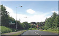 Approaching Hockley Road roundabout