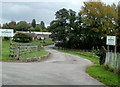 Entrance to Nantyderry Garden Centre & Nurseries