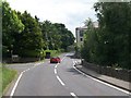 A minor  crossroads on the A25 (Strangford Road)