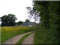 TM3277 : Track to farm buildings at Vicarage Farm by Geographer