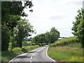 J5047 : The Strangford Road west of the Saul Mills Road junction by Eric Jones