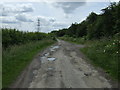 Track towards Stow Park