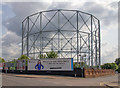 Disused gas holder, St Peter