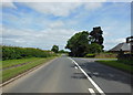 The road leading to the A19