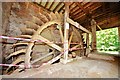 Kersey Mill Complex - Mill wheel