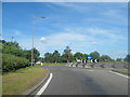 Roundabout on Aldershot Road at the junction of Holly Lane