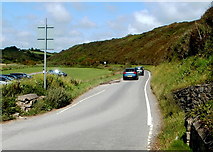 SS9567 : Road from Llantwit Beach to Llantwit Major by Jaggery