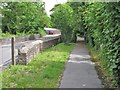 Footbridge alongside the B4308