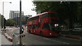 TQ2982 : New Bus for London, Warren Street by Christopher Hilton